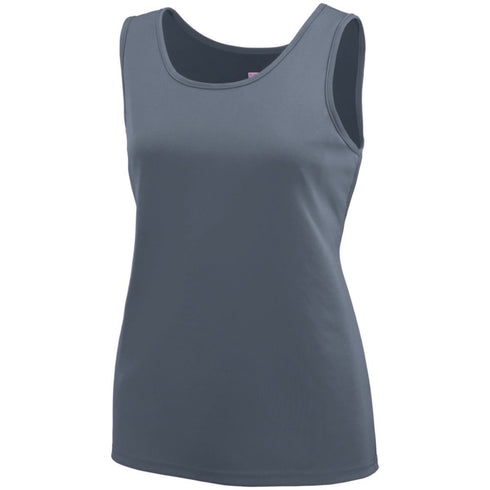 Augusta Sportswear Ladies Training Tank (1705), Color 'Graphite'